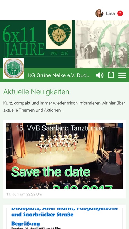 KG Grüne Nelke e.V. Dudweiler