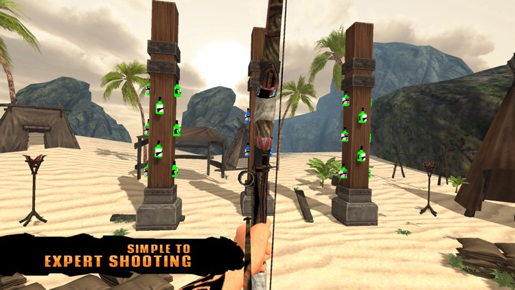 Bottle Shoot Archery Games screenshot-3