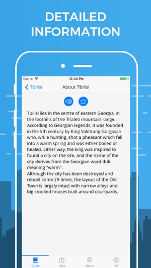 Tbilisi Travel Guide with Offline Street Map(圖4)-速報App