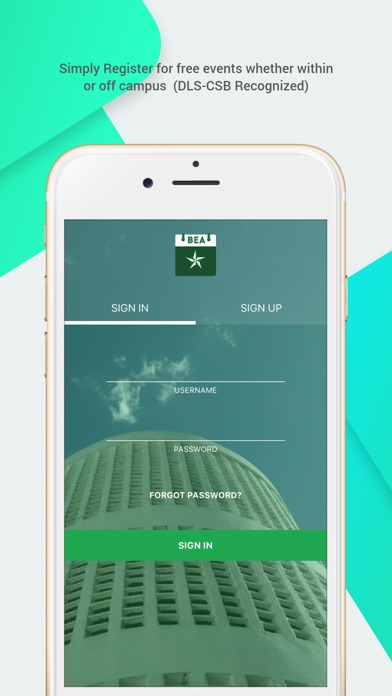 BeApp - Benilde Events App screenshot 2