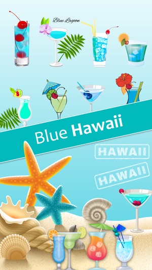 Blue Hawaii Fantasy Stickers(圖2)-速報App