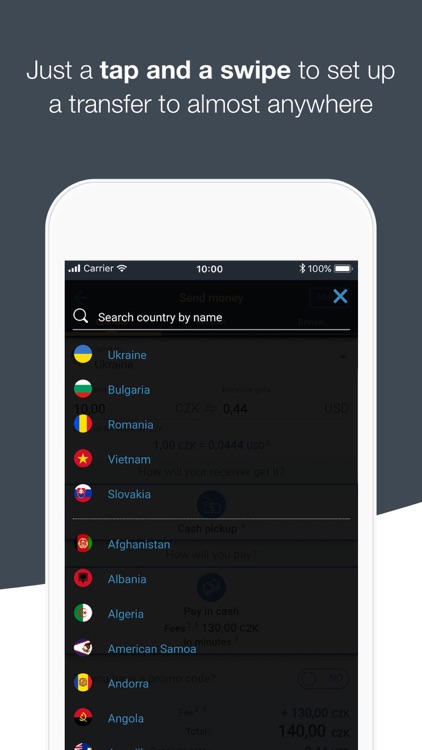 WesternUnion CZ Money Transfer screenshot-3