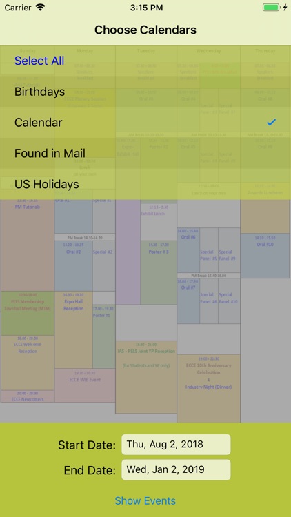 Schedule Helper