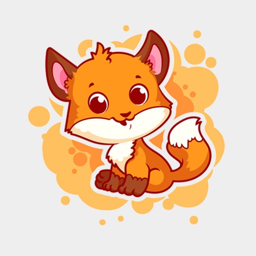 Fox Fun Emojis Stickers iOS App