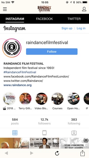 Raindance Film Festival(圖5)-速報App