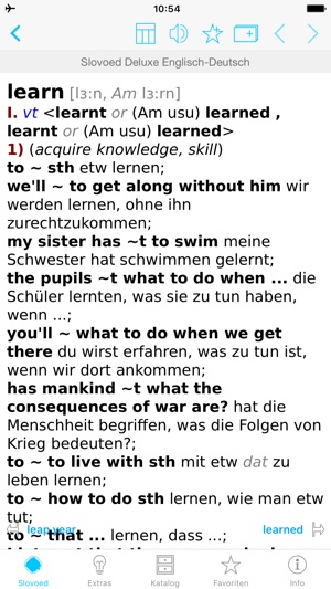 Englisch <> Deutsch Wörterbuch