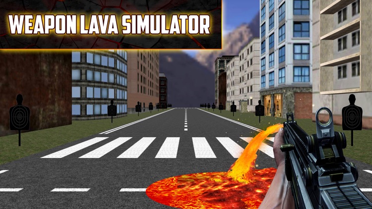 Lava Gun Weapon 3D