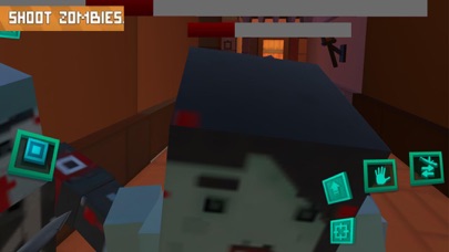 Blocky Zombie Shooter Survival screenshot 2
