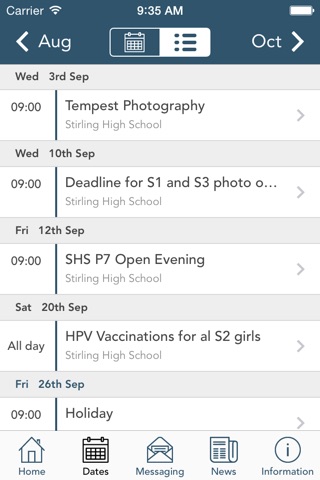 Stirling High School screenshot 2