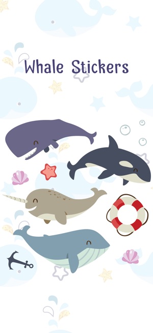 Whale Stickers!(圖1)-速報App