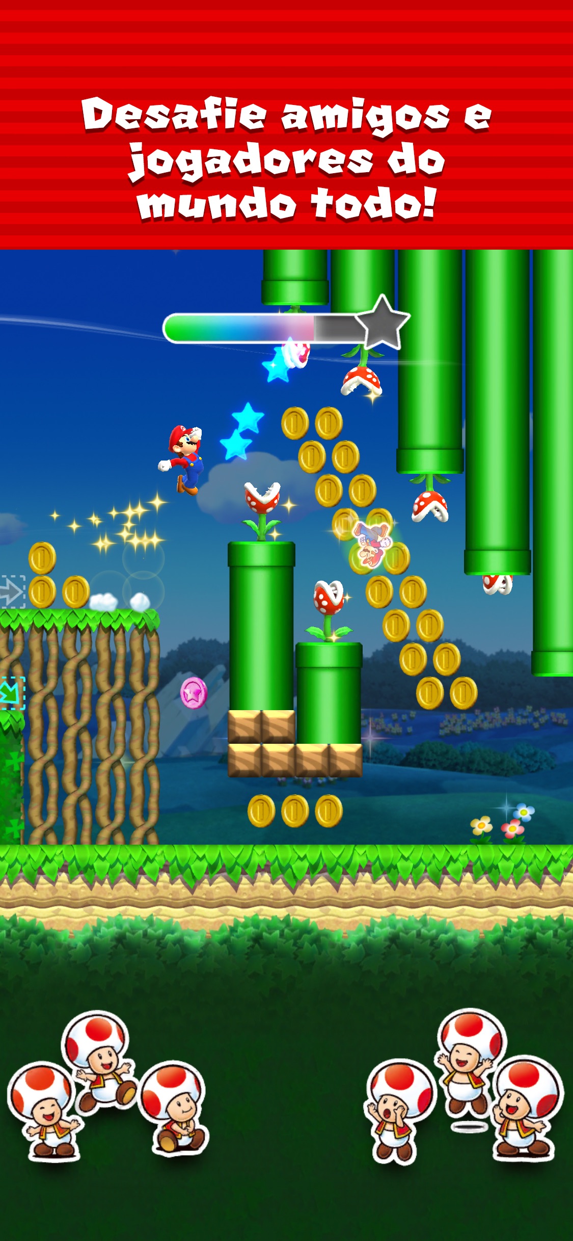 Screenshot do app Super Mario Run