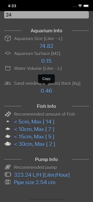 Aquarium Calculator Plus(圖6)-速報App