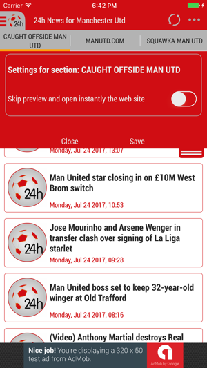 24h News for Manchester United(圖2)-速報App