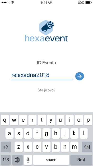 HexaEvent screenshot 2