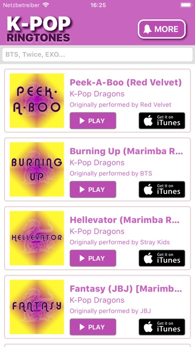 Kpop Ringtones for iPhone screenshot 2