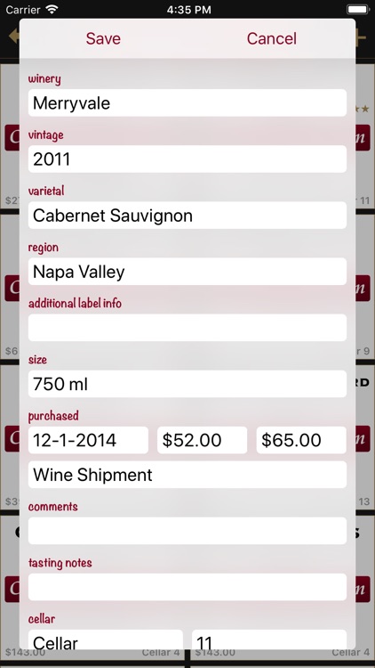 Bottles - Wine Cellar Manager screenshot-4