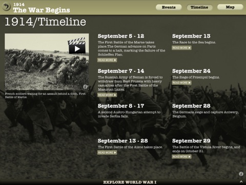 World War 1 History: WW1 Lite screenshot 3