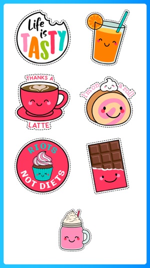 Food Pals Punny Puns Emoji App(圖3)-速報App