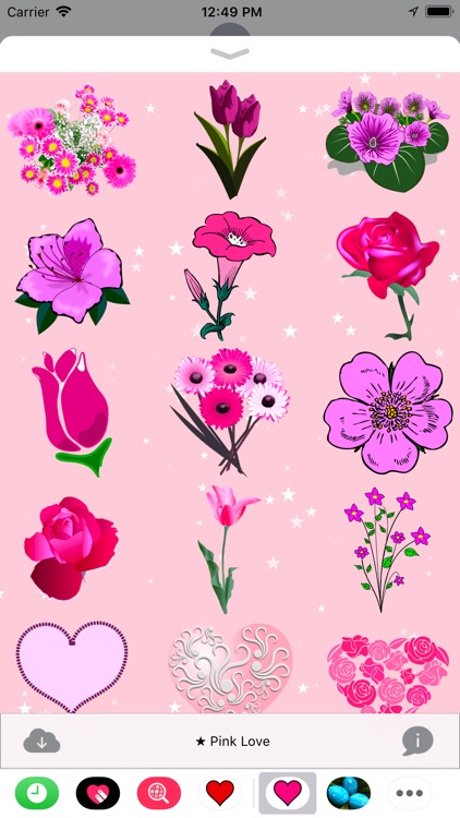 Pink Love • Stickers