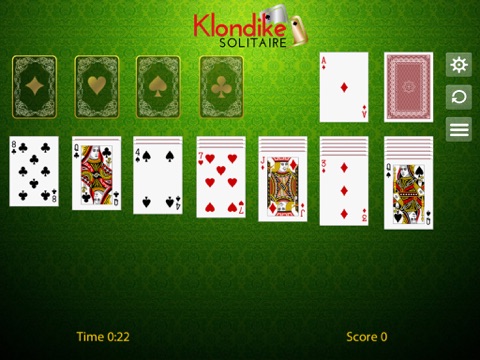 Solitaire Klondike HD screenshot 4