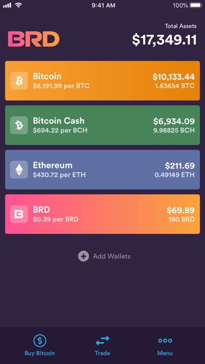 BRD - bitcoin wallet