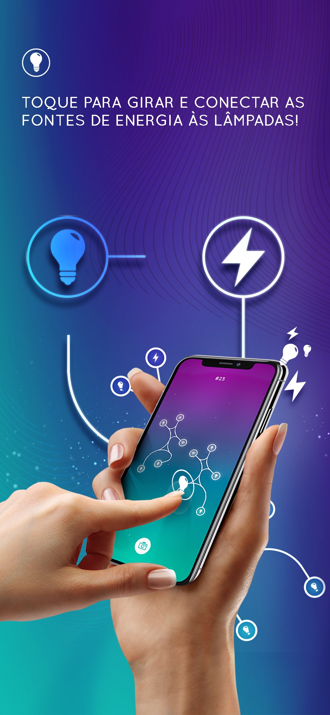 Screenshot do app Energia: Transmissão por Fio