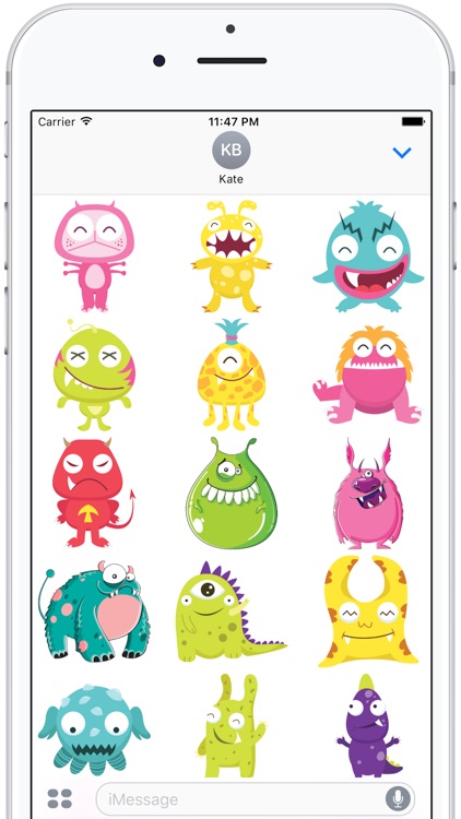Cute Monster Emoji Pack