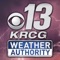 The KRCG Weather App includes: