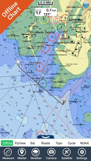 Marine : Channel Islands UK HD - GPS Map Navigator(圖3)-速報App