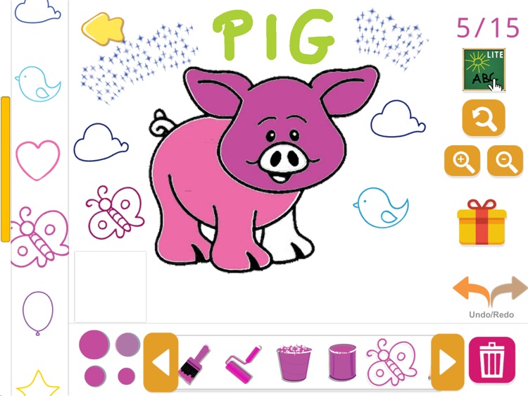 Coloring Pets Book with finger screenshot-4