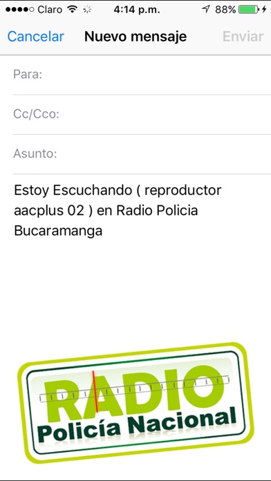 Radio Policia Bucaramanga screenshot 2