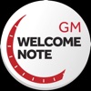 GM WELCOME NOTE