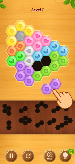 Block Puzzle - Hexa(圖3)-速報App