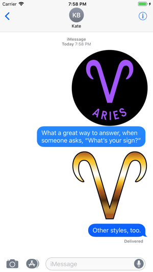 ARIES Stickers