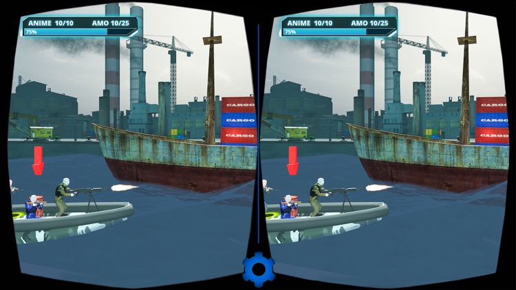 VR Commando Battleship Clash