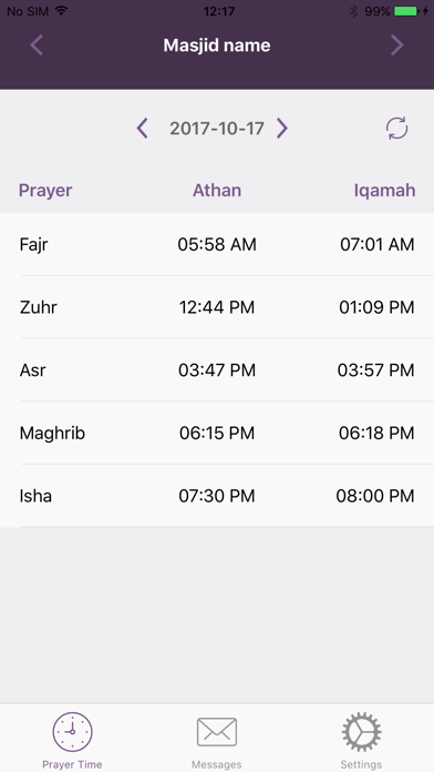 MasjidApp screenshot 2