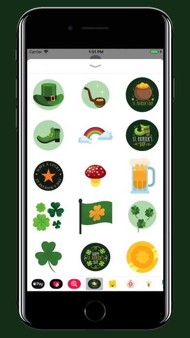 St Patrick Day stickers emoji screenshot 3