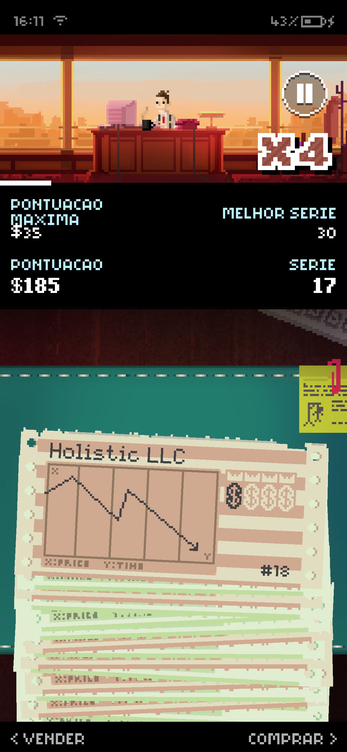 Screenshot do app The Firm