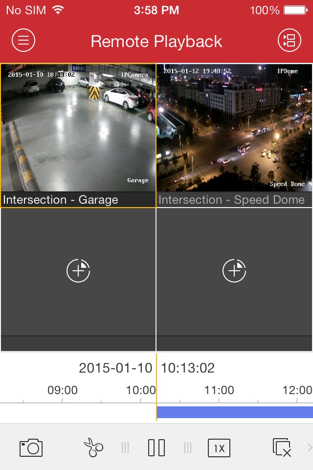 TelView mobile CCTV screenshot 2