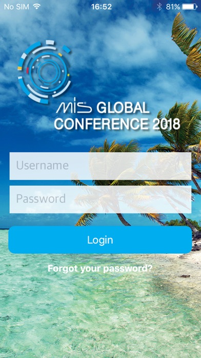 MIS Global Conference 2018 screenshot 3
