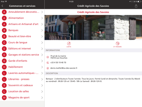 Chamonix iPad screenshot 4