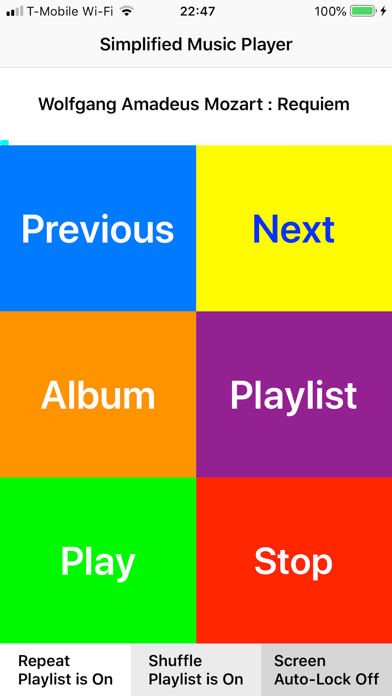 Simplified Music Player screenshot 3
