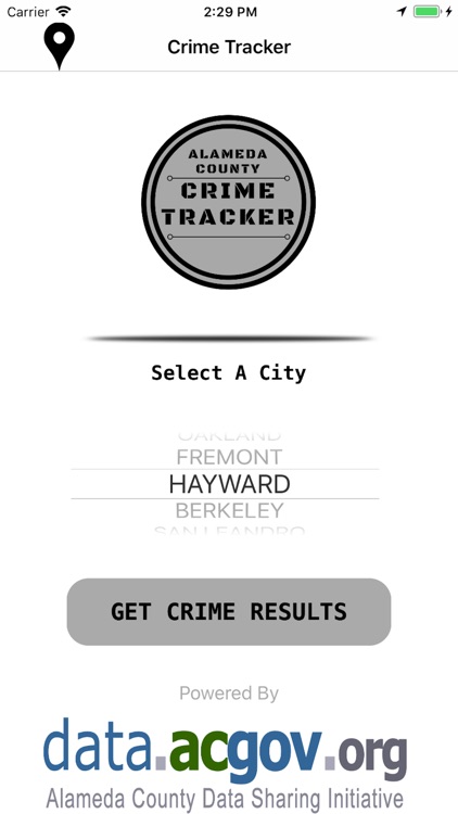 Alameda County Crime Tracker