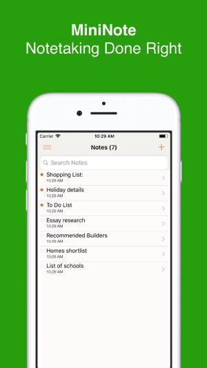 MiniNote - Write Quick Notes(圖1)-速報App