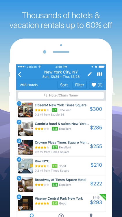 Hipmunk Travel Search screenshot-4