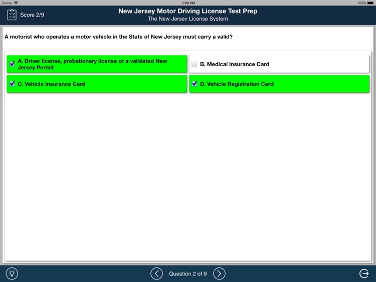 New Jersey  DMV Test 2018