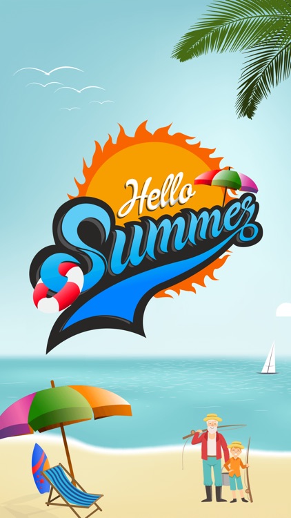 Hello Summer Stickers!