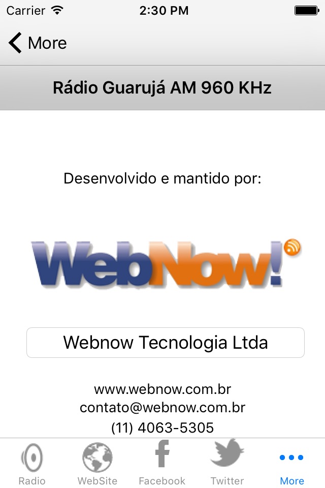 Rádio Guarujá AM screenshot 3