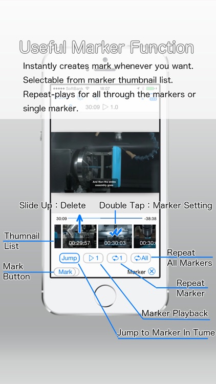 Touch The Video - Fully featured video player screenshot-3