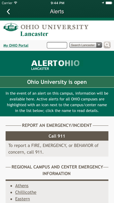 Ohio University Lancaster screenshot 3